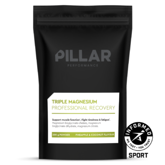 Pillar Performance Triple Magnesium Powder - Pineapple Coconut ( Pouch)